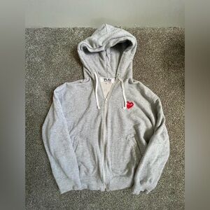Comme des Garçons Gray Hoodie